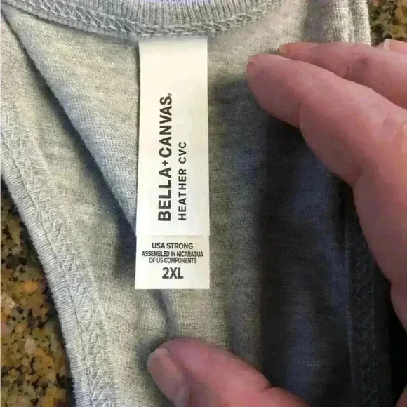 High School Muscle Flared Gym Top Best fits Women Medium - Picture 6 of 7